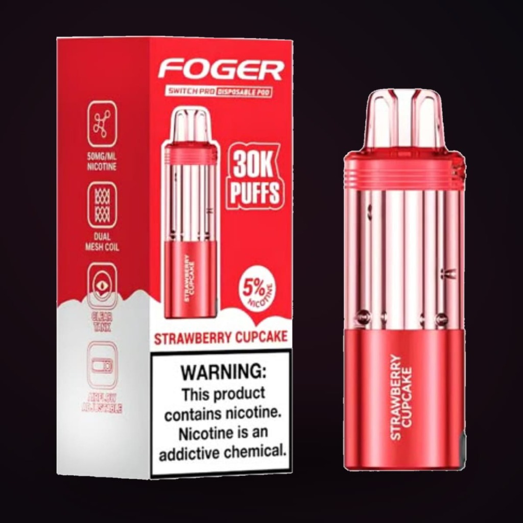 Foger Switch Pro 30K — Strawberry Cupcake